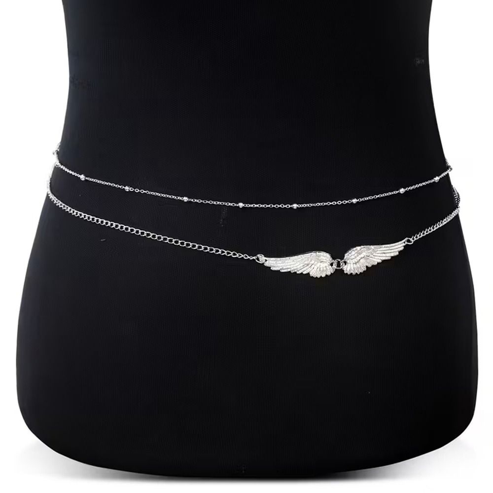 Body Jewelry Gold - Gift Elegant Double Layer Wings Body