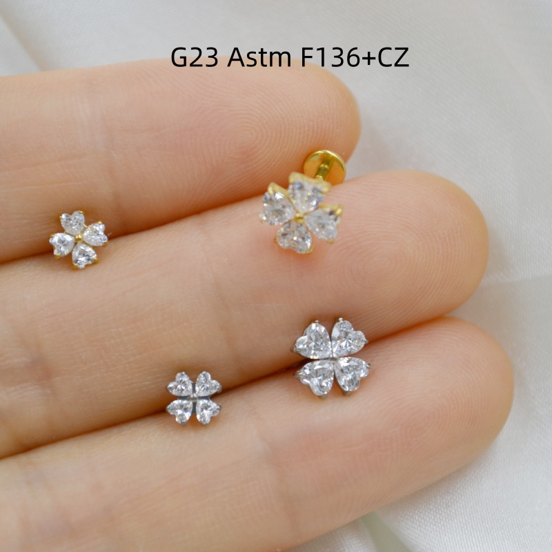 Body Jewelry In Store - AMIGATINA Wholesale Store 10pcs G23 Titanium