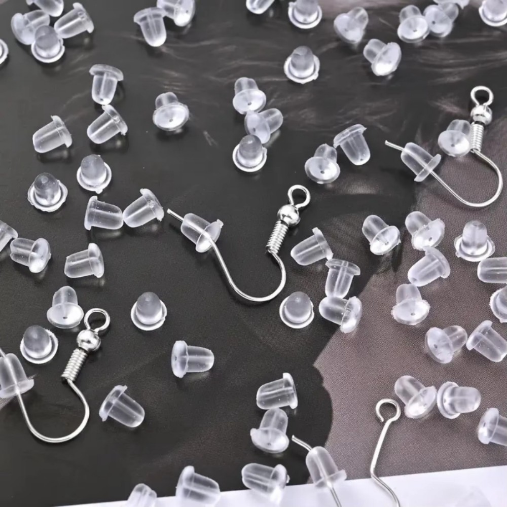 Body Jewelry In Store - 100pcs/lot Earrings Jewelry Accessories Bullet Plastic
