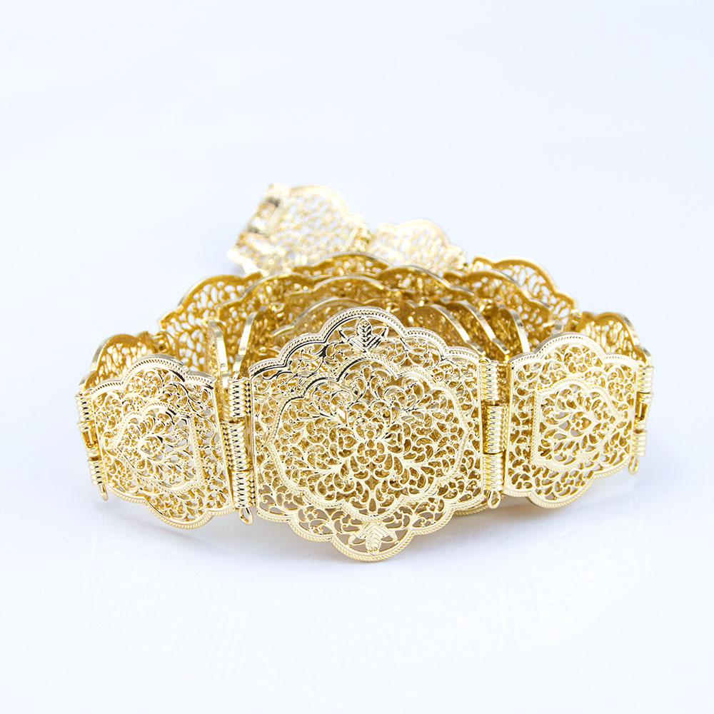 Body Jewelry Gold - Chic Morocco Caftan Belt For Women