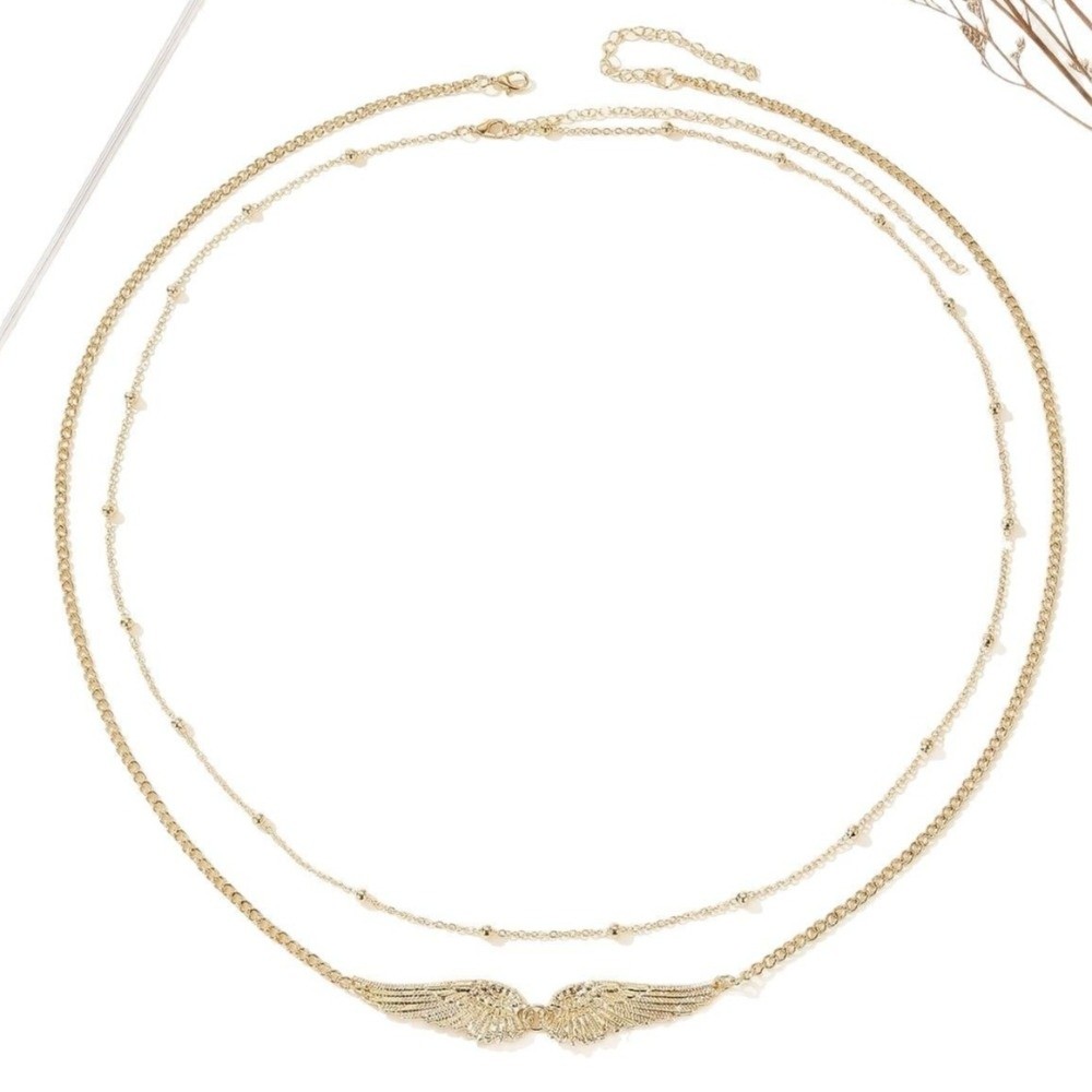 Body Jewelry Beach - Trendy Elegant Double Layer Wings Body