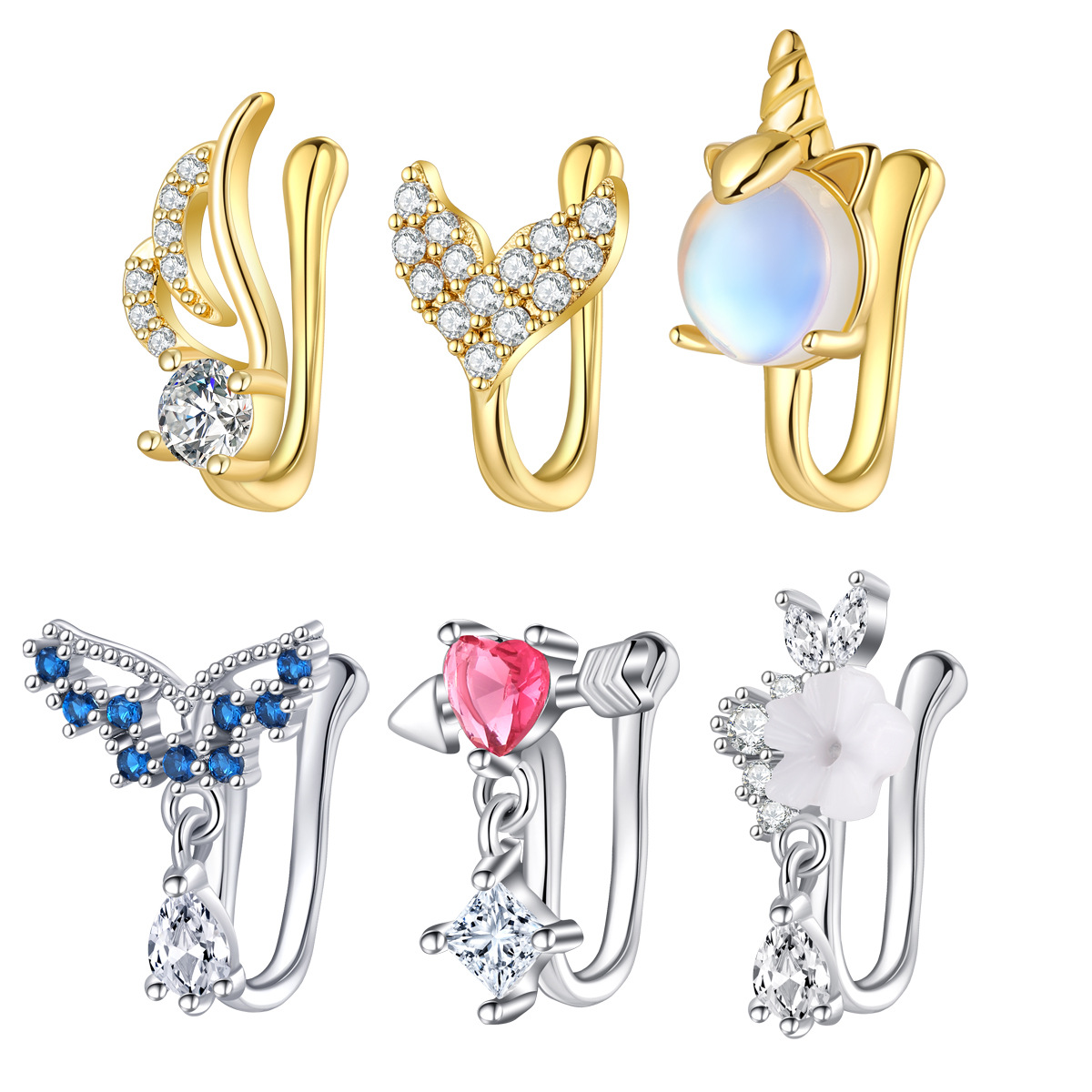 Body Jewelry Quality - Fake Nose Piercing Jewelry High Quality