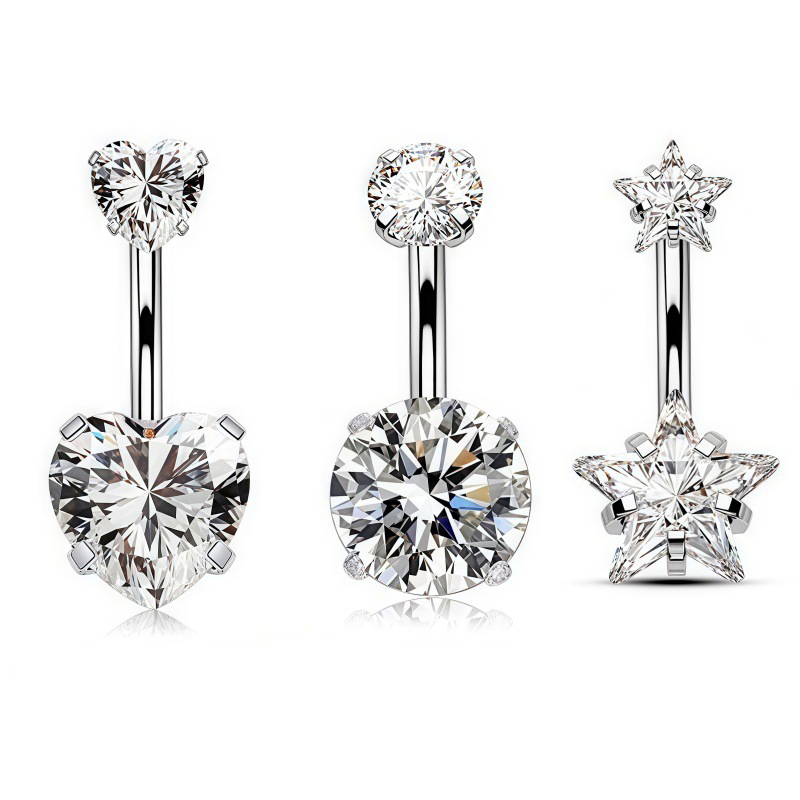 Body Jewelry Piercing - 1PC Sexy Belly Navel Piercing Stainless