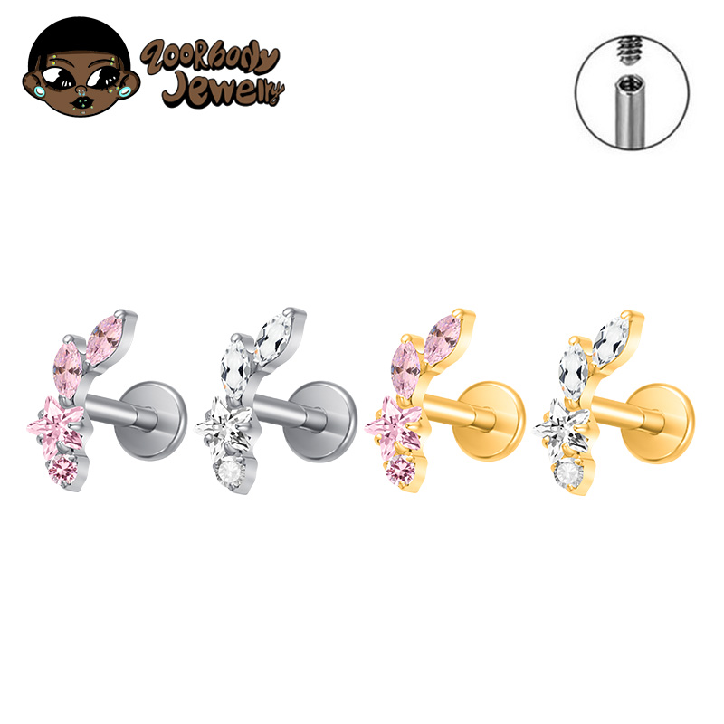 ASTM F136 Titanium Constellati - Zoor Body Jewelry review and price
