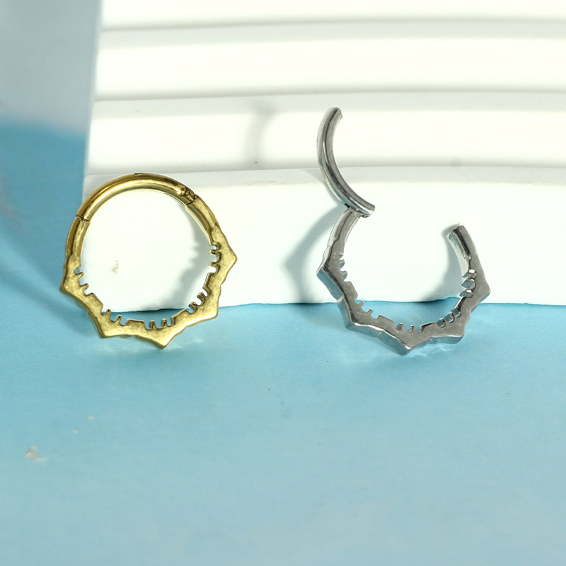 Nose Hoop Earrings Metal Nose  - Body Jewelry And Earrings review and price