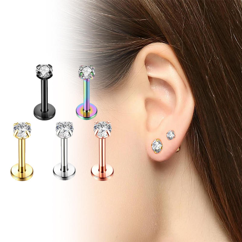 16G Titanium Internally Thread - Body Jewelry And Earrings review and price