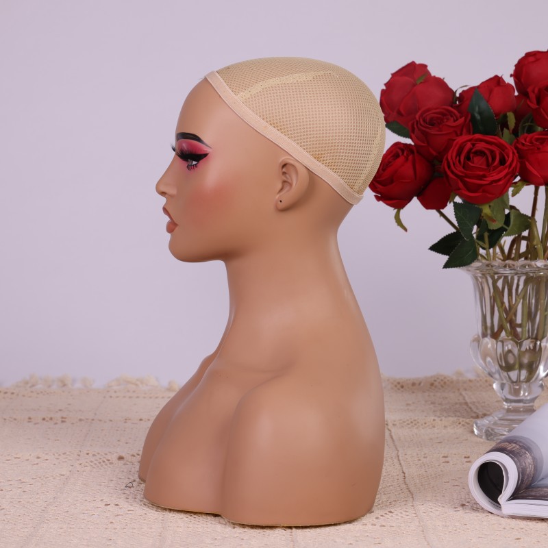 PVC Half Body Mannequin Head w - Body Jewelry In Store review and price