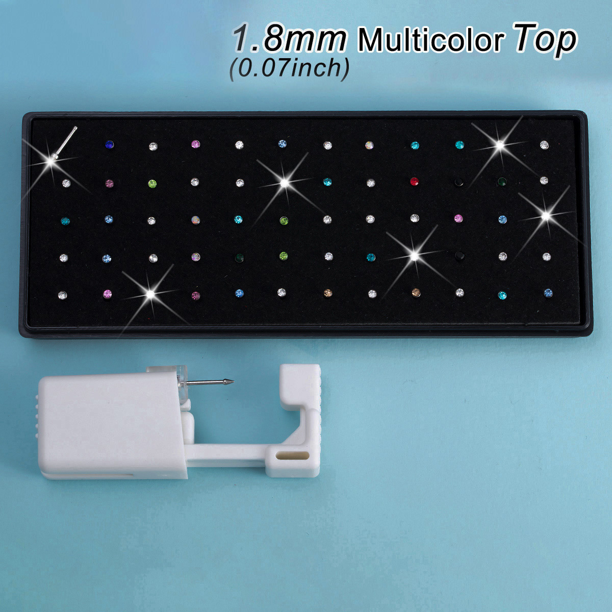 61pcs Nose Piercing Kit Includ - Body Jewelry Factory review and price