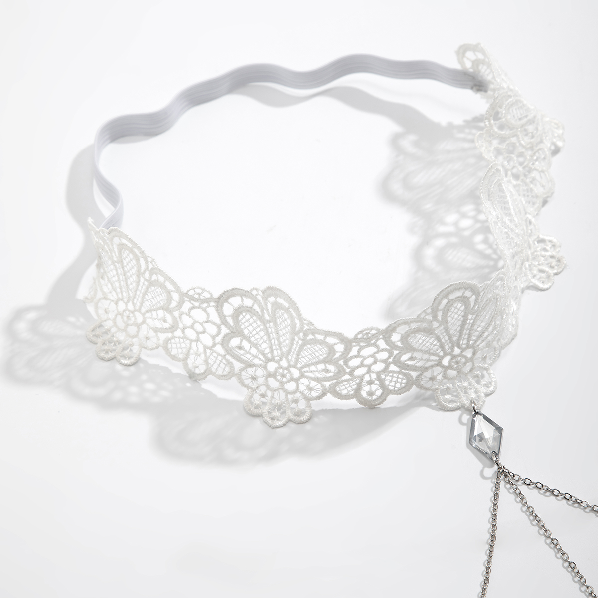 IngeSight Z Gothic White Lace  - Body Jewelry Leg Chain review and price