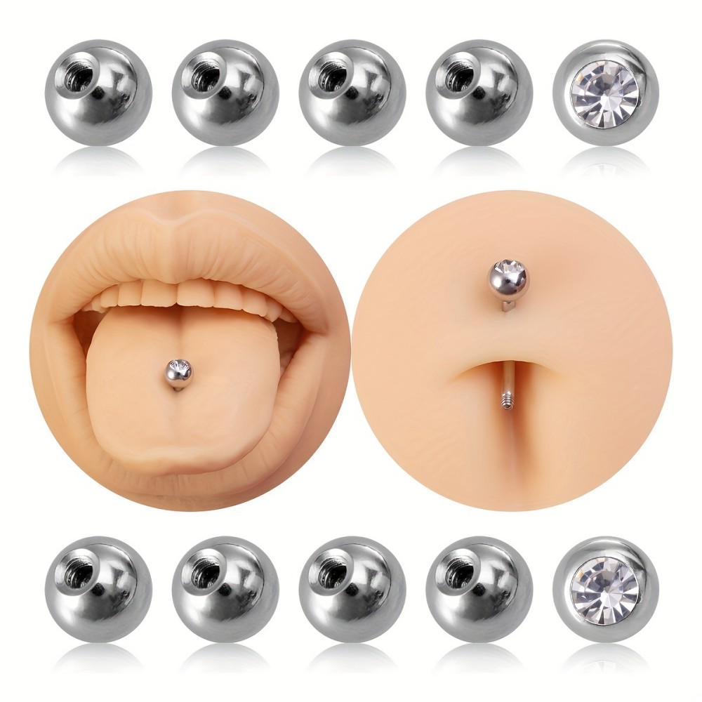 10pcs Piercing Balls 3mm 5mm S - Body Jewelry In Store review and price