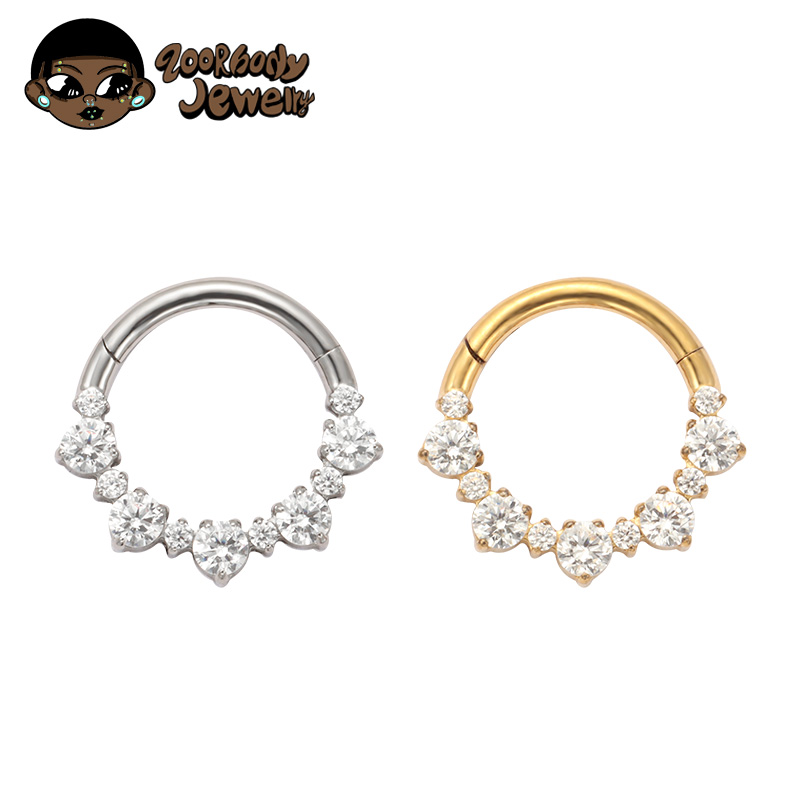 ASTM F136 TItanium Daith Click - Zoor Body Jewelry review and price