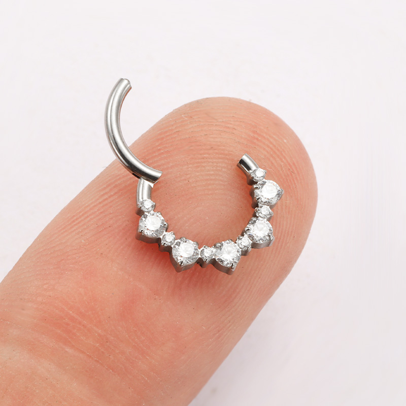 ASTM F136 TItanium Daith Click - Zoor Body Jewelry review and price