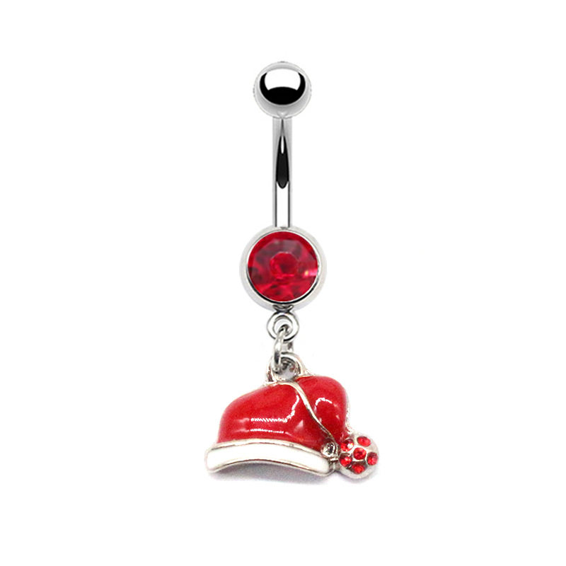 Christmas Series Navel Ring Fo - Body Jewelry Factory review and price