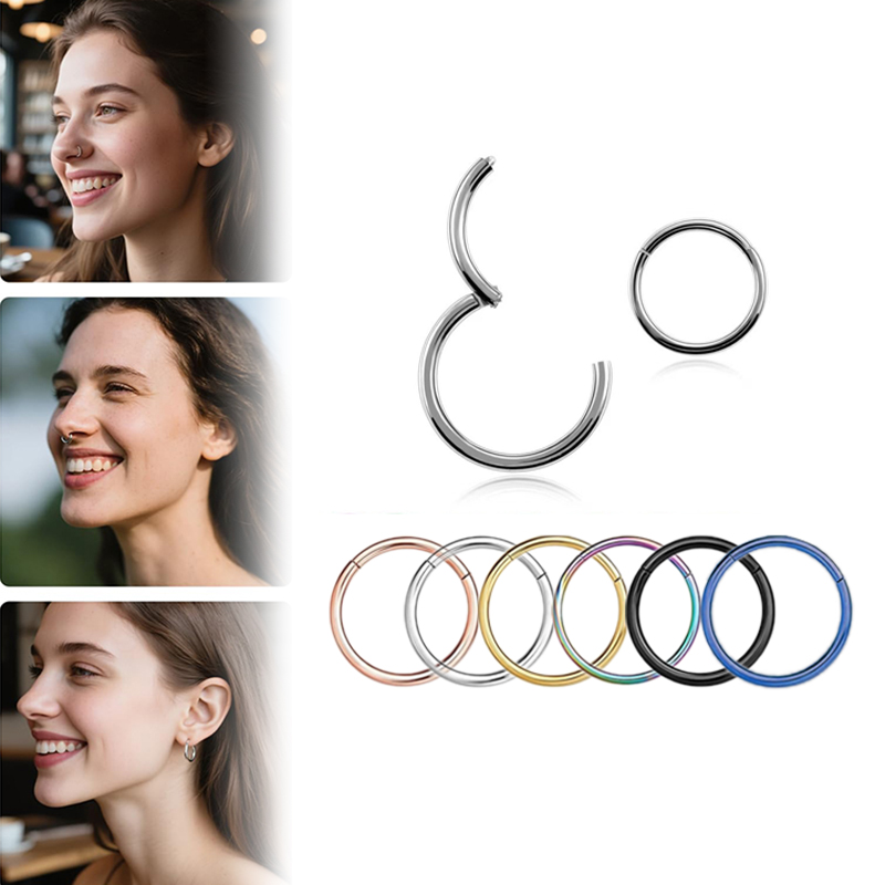 16G 316L Surgical Steel Hinged - Body Jewelry And Earrings review and price