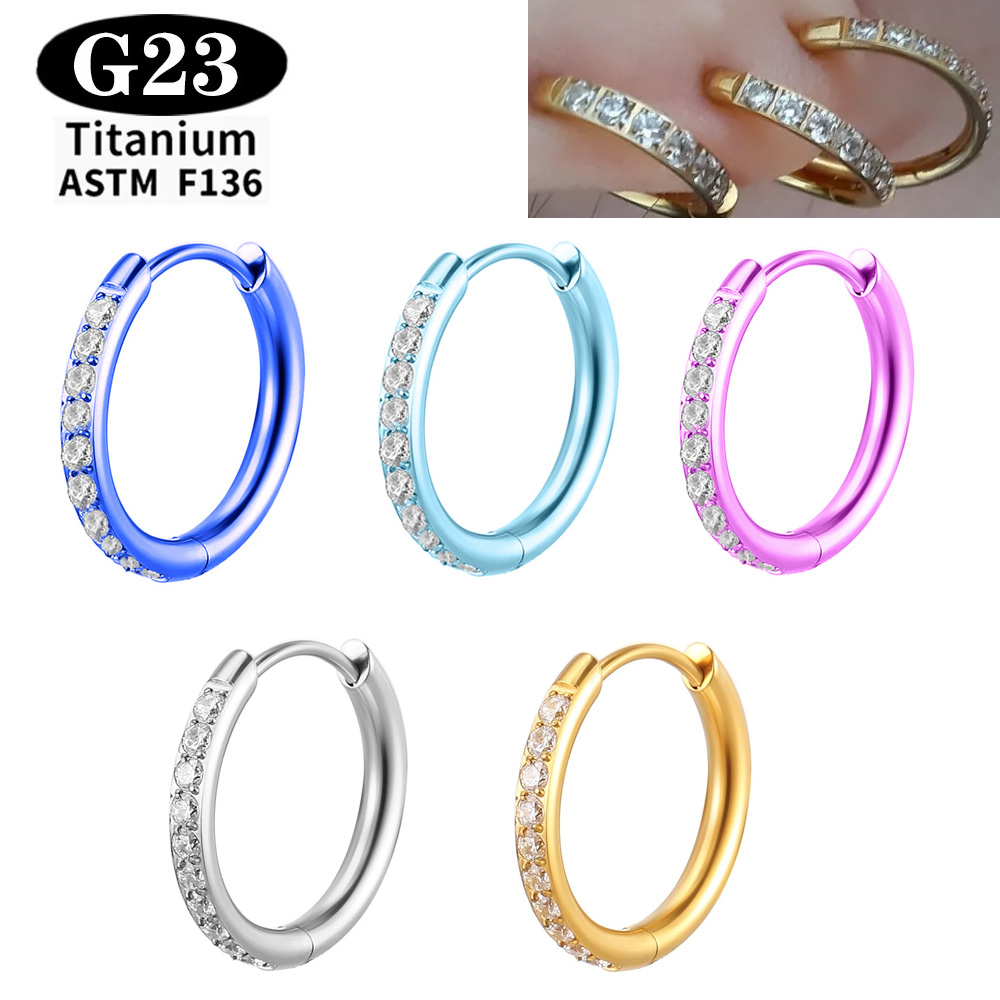 ASTM F136 G23 Titanium arring  - Body Jewelry Quality review and price