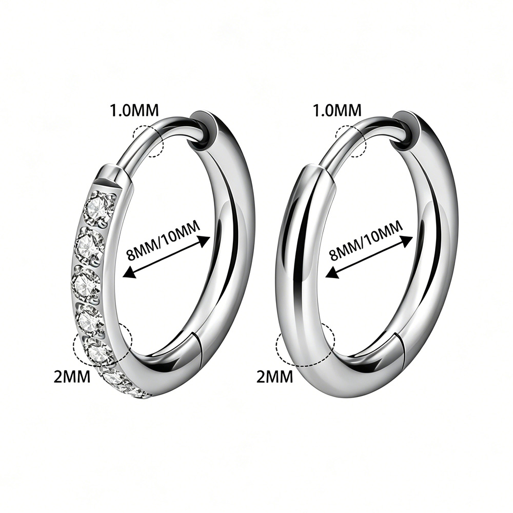 ASTM F136 G23 Titanium arring  - Body Jewelry Quality review and price