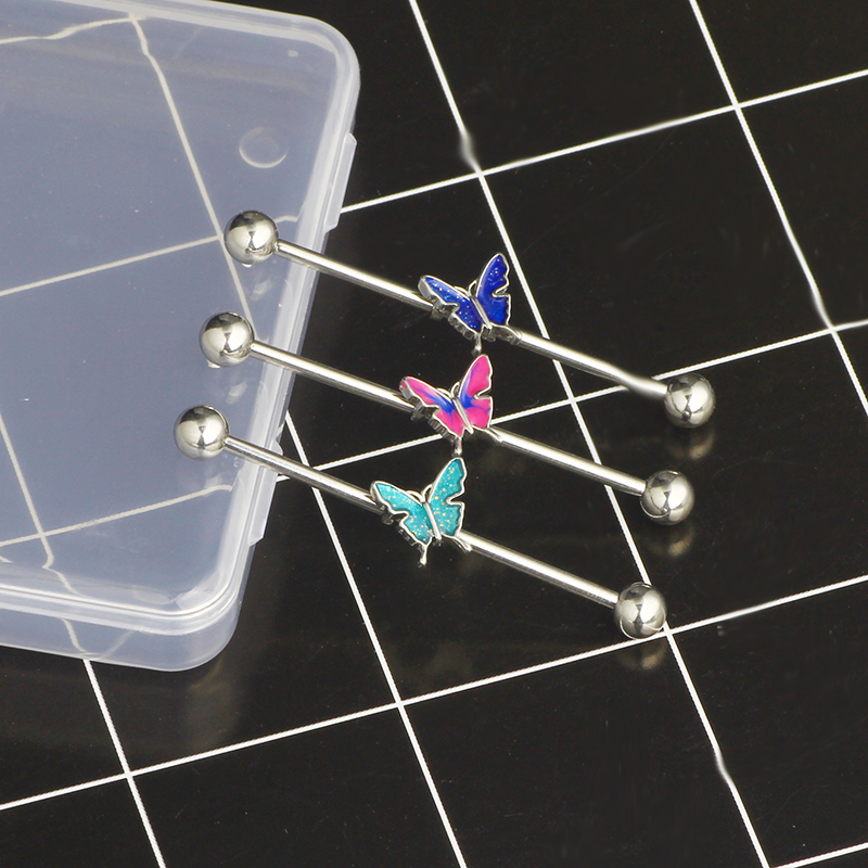 wholesales 3 colors butterfly  - Body Jewelry Factory review and price