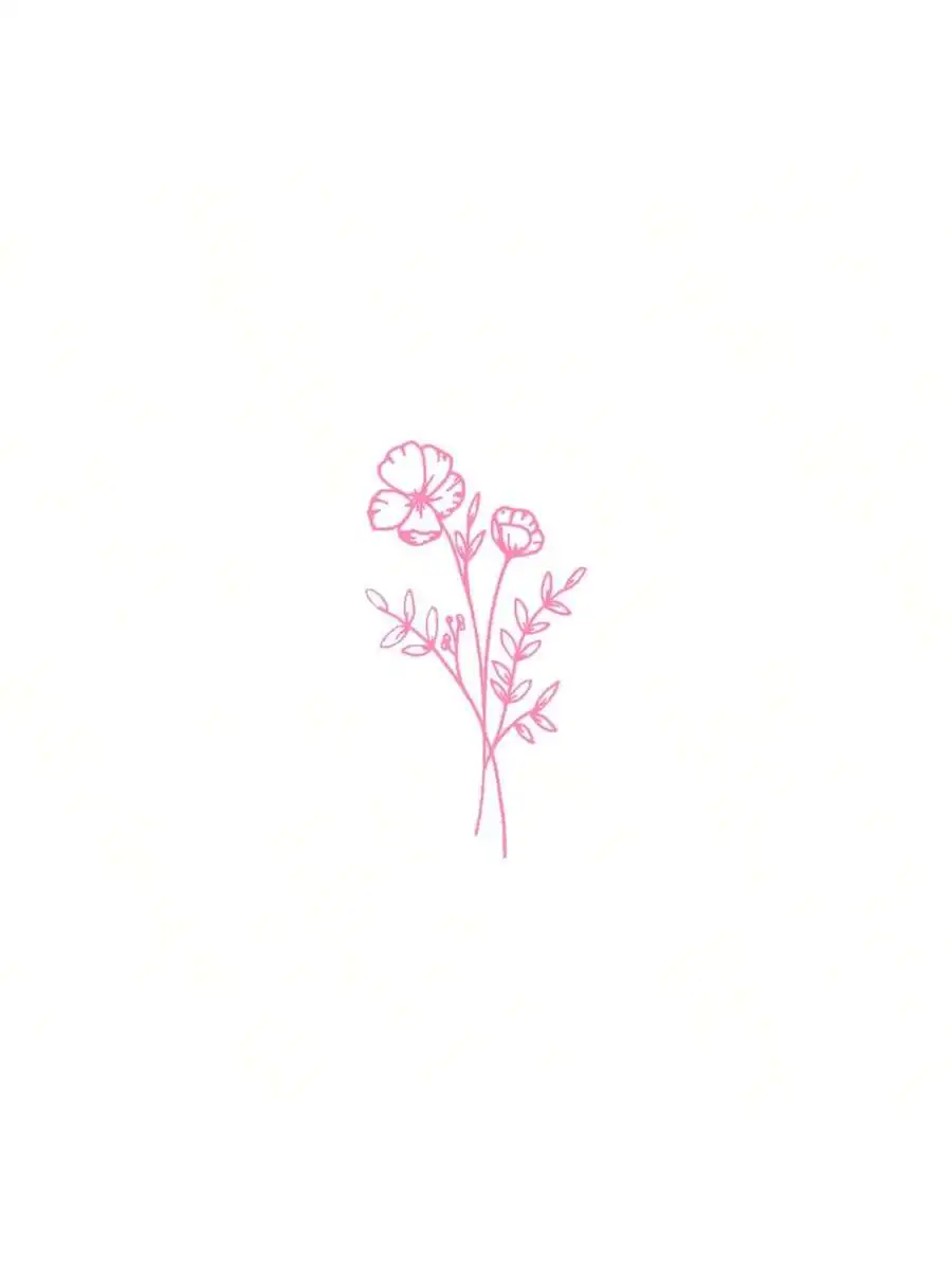 1pc Wild Flower Car Sticker, S - Body Jewelry Piercing review and price