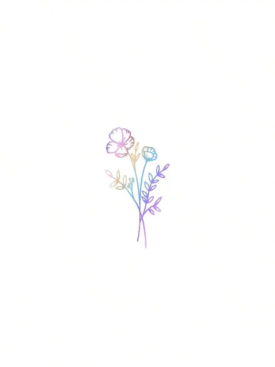 1pc Wild Flower Car Sticker, S - Body Jewelry Piercing review and price
