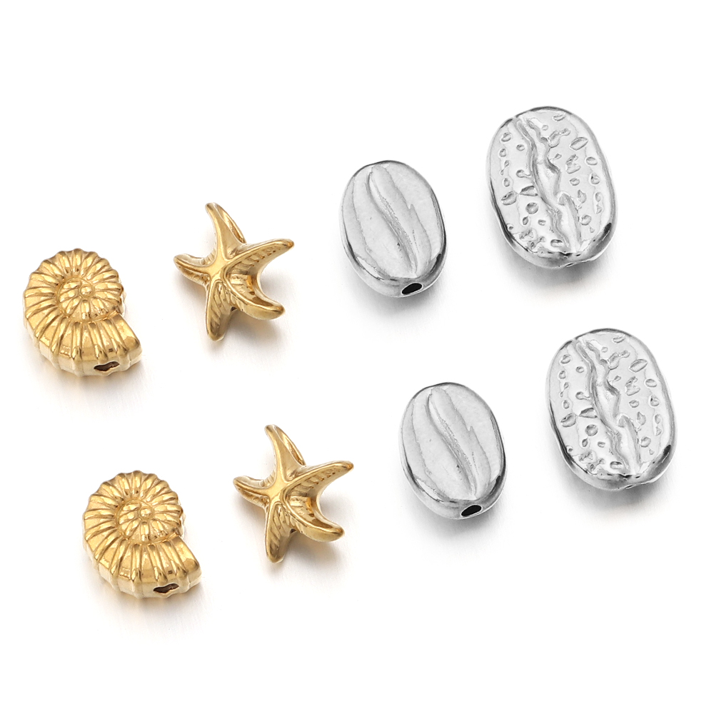 5pcs Starfish Seashell Conch S - Body Jewelry Beach review and price