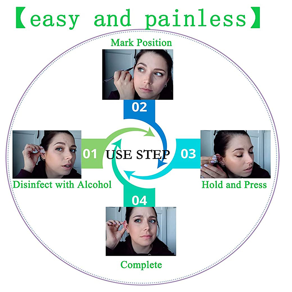 1-20Pcs/set Ear Piercing Gun D - Body Jewelry Factory review and price