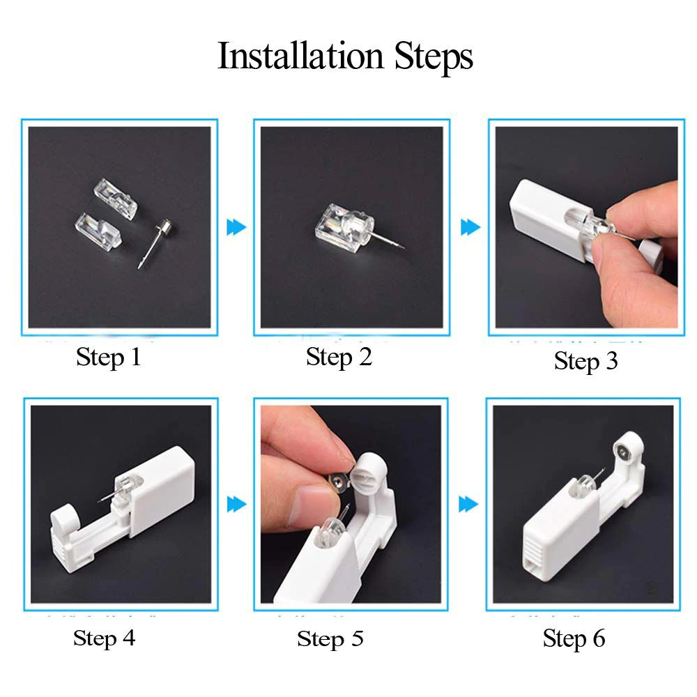 1-20Pcs/set Ear Piercing Gun D - Body Jewelry Factory review and price