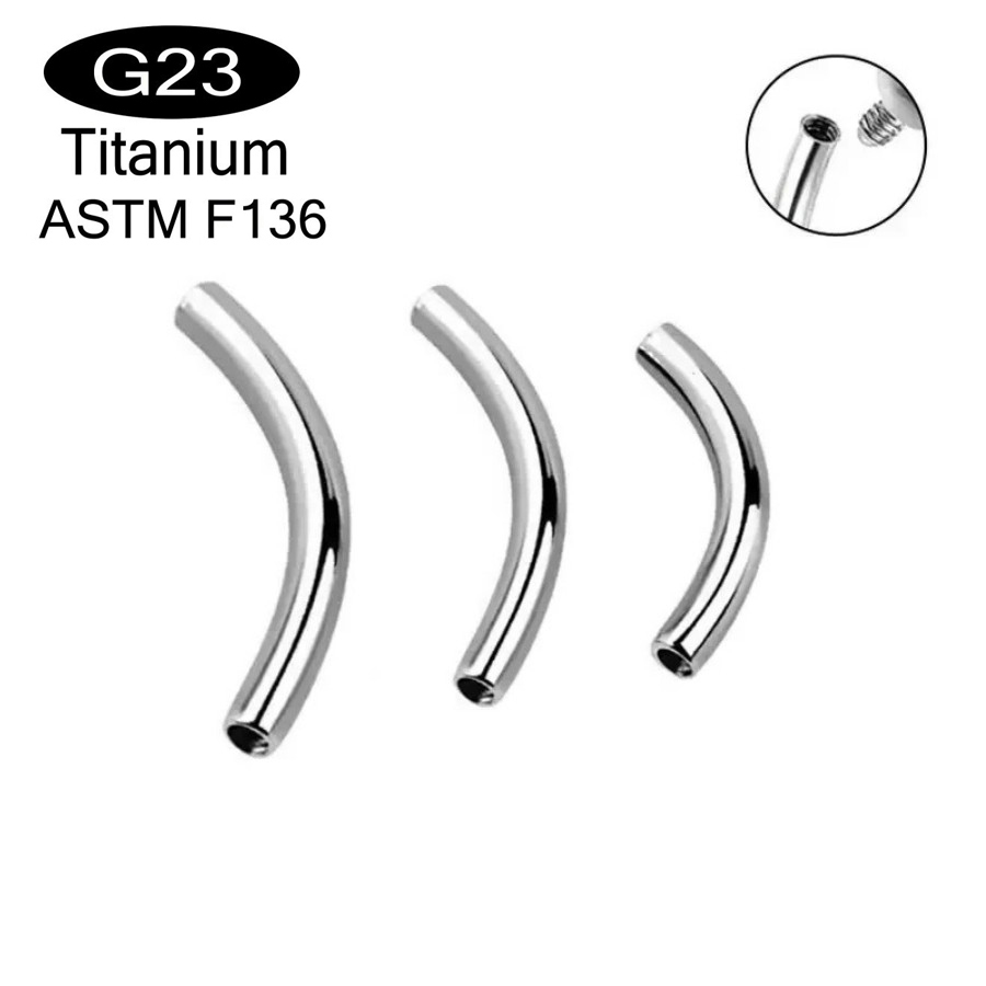 5 Pcs/Lot ASTM F136 Titanium I - Zoor Body Jewelry review and price