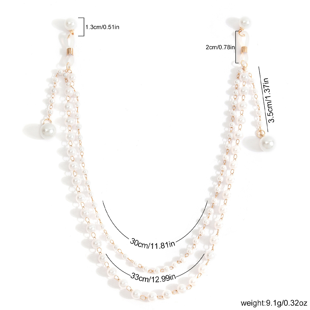 Imitation Pearl Tassel Chest C - Body Jewelry Nipple Chain review and price