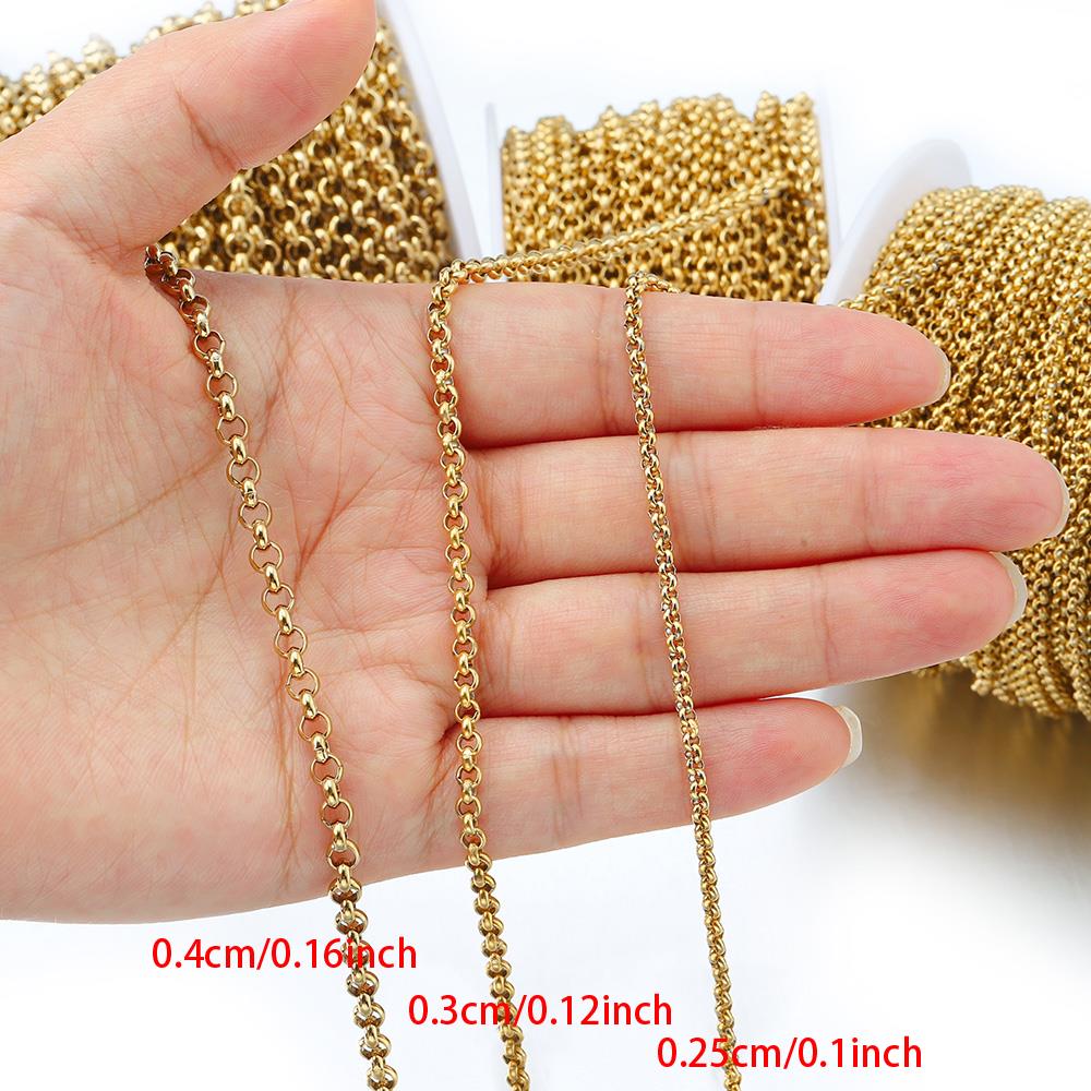 1 Meter 2-4mm Stainless Steel  - Body Jewelry Beach review and price