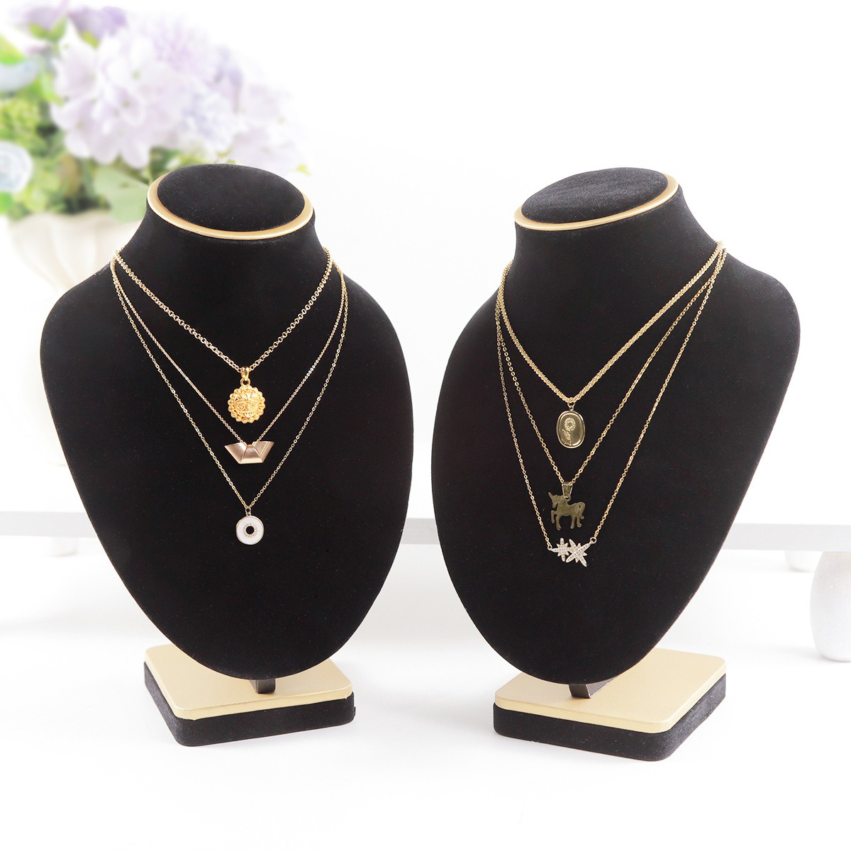 Body Black Velvet Jewelry Bust - Body Jewelry In Store review and price