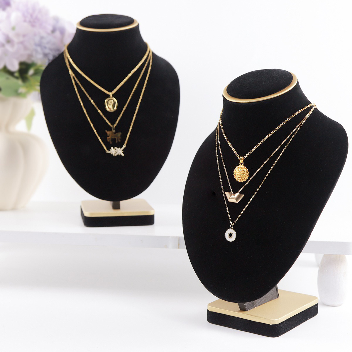 Body Black Velvet Jewelry Bust - Body Jewelry In Store review and price