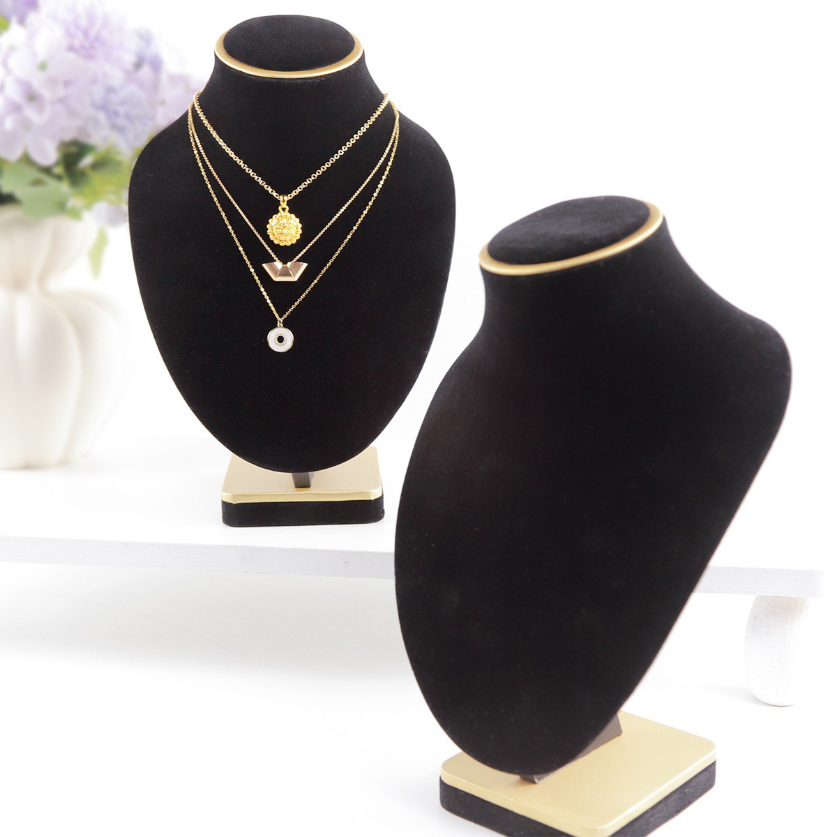 Body Black Velvet Jewelry Bust - Body Jewelry In Store review and price