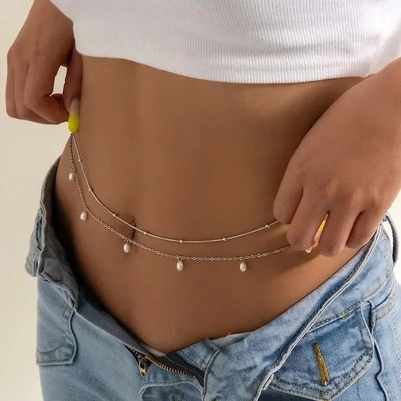 New Charm Sexy Double Layer Bu - Body Jewelry Beach review and price