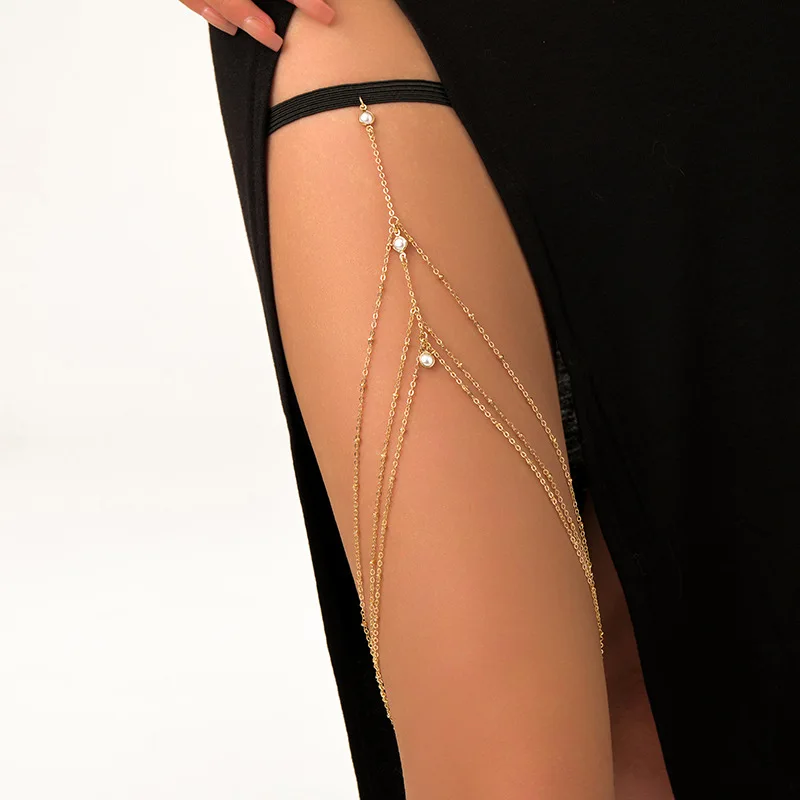 Fashion Summer Bohemian Thigh  - Body Jewelry Leg Chain review and price
