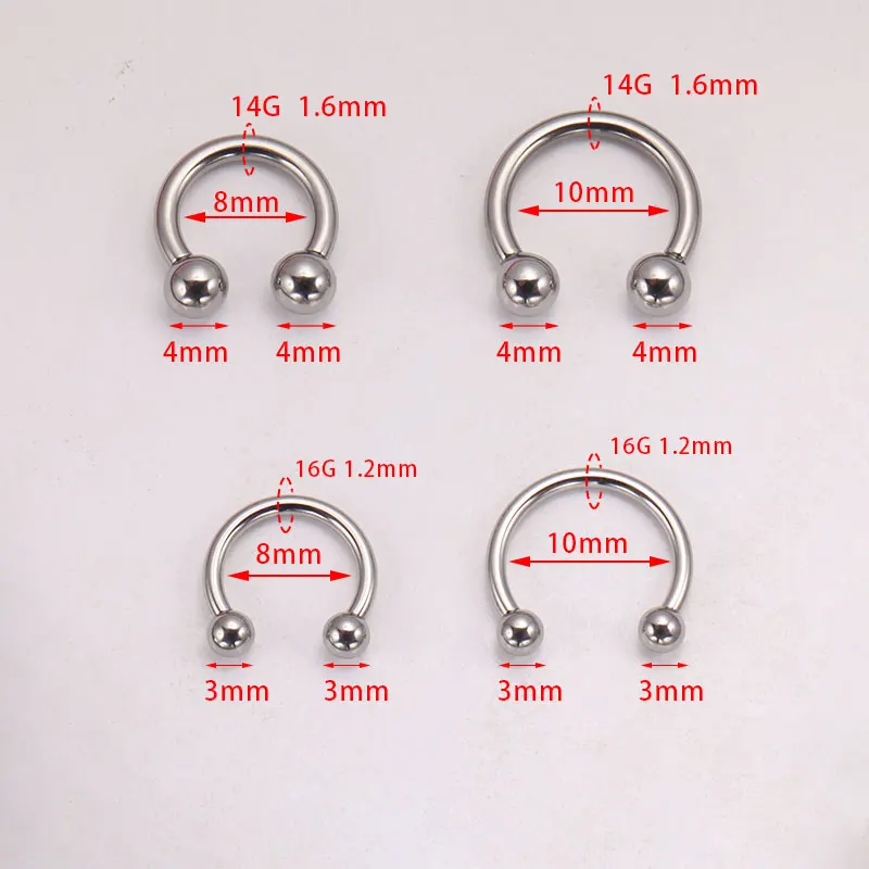 5pcs ASTM F136 Titanium Horses - Zoor Body Jewelry review and price