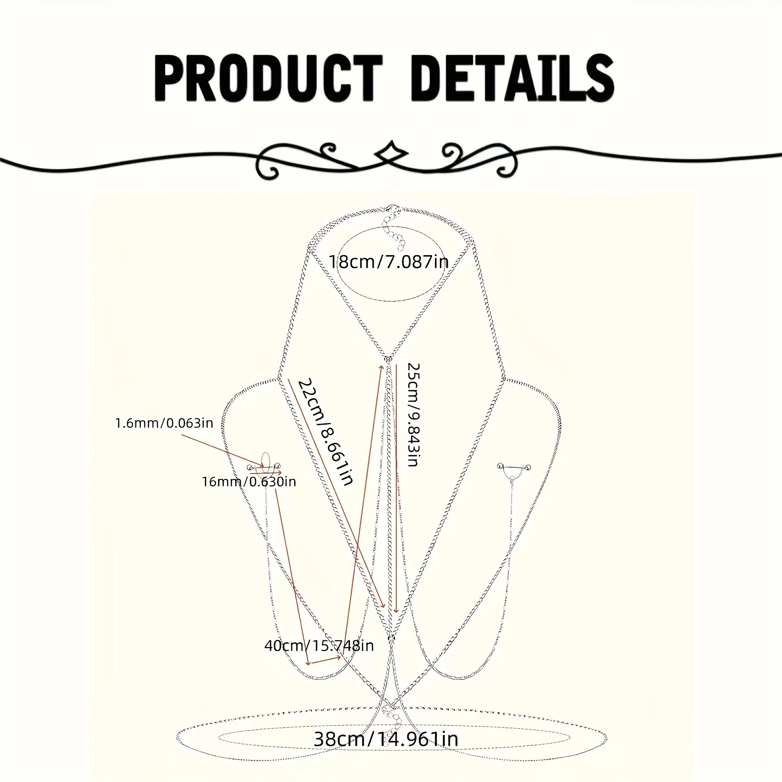 1pc  Elegant & Sexy Body Chain - Body Jewelry Nipple Chain review and price