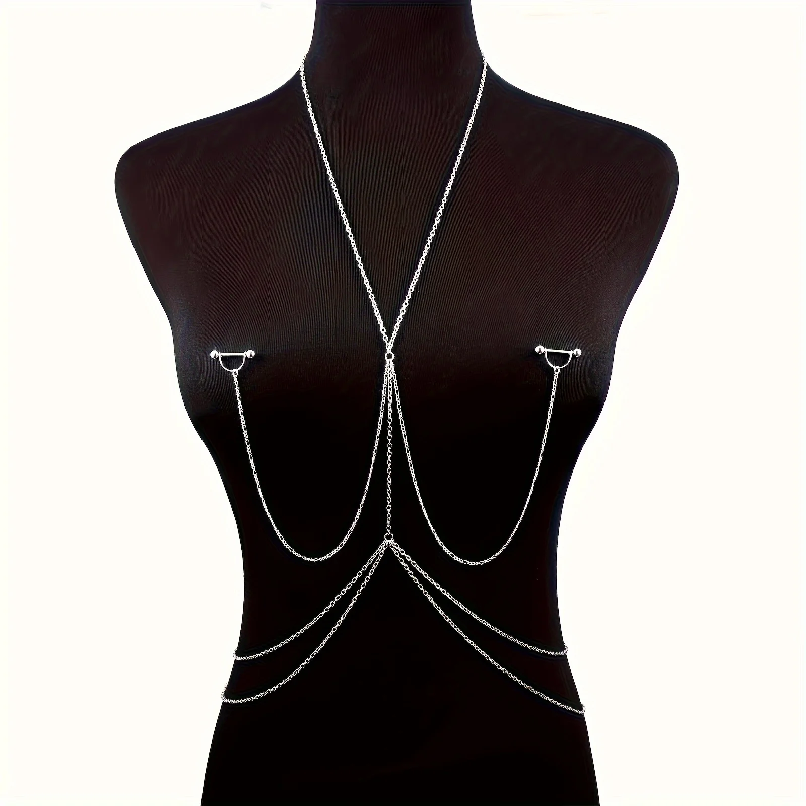 1pc  Elegant & Sexy Body Chain - Body Jewelry Nipple Chain review and price