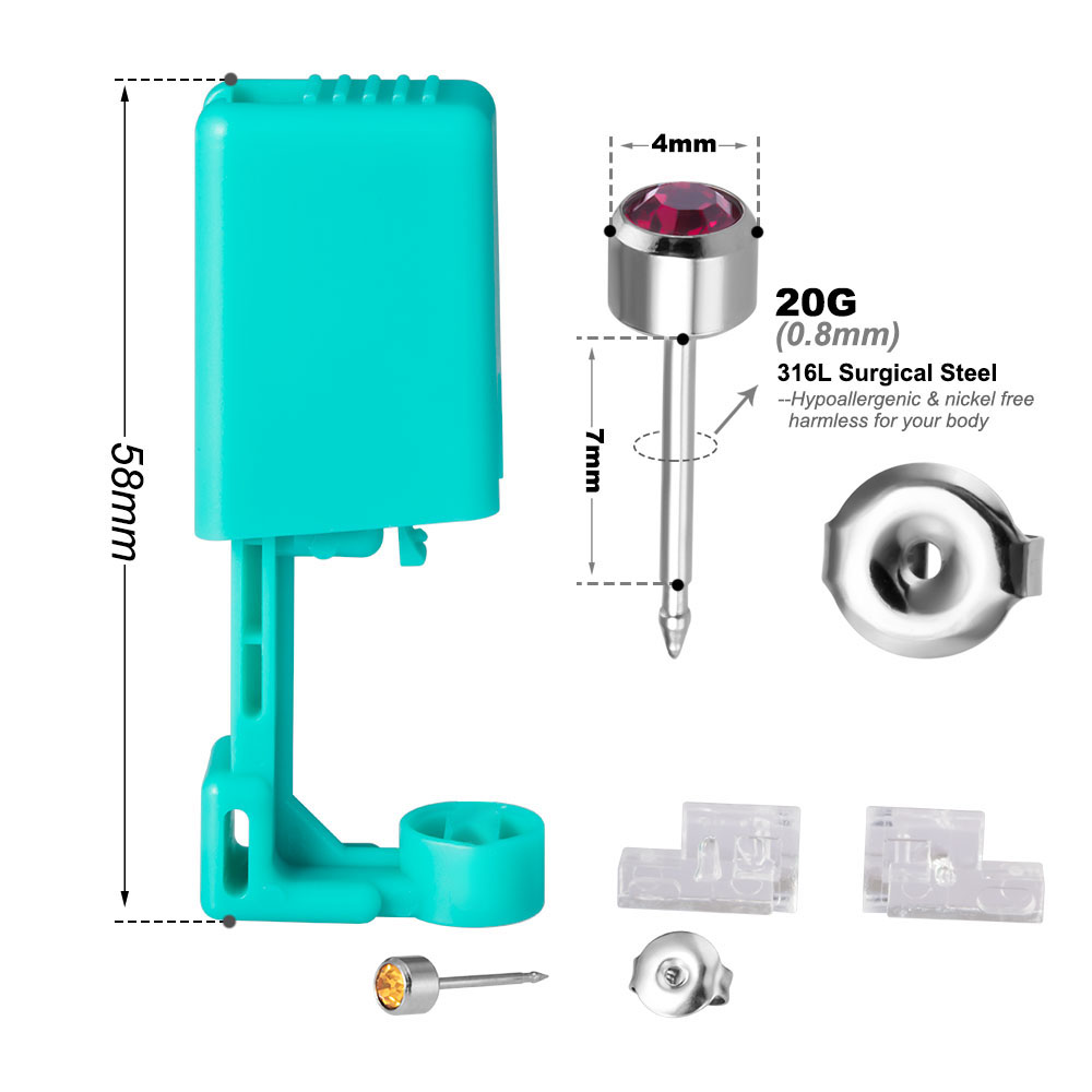 1 Unit Disposable Sterile Ear  - Body Jewelry Factory review and price