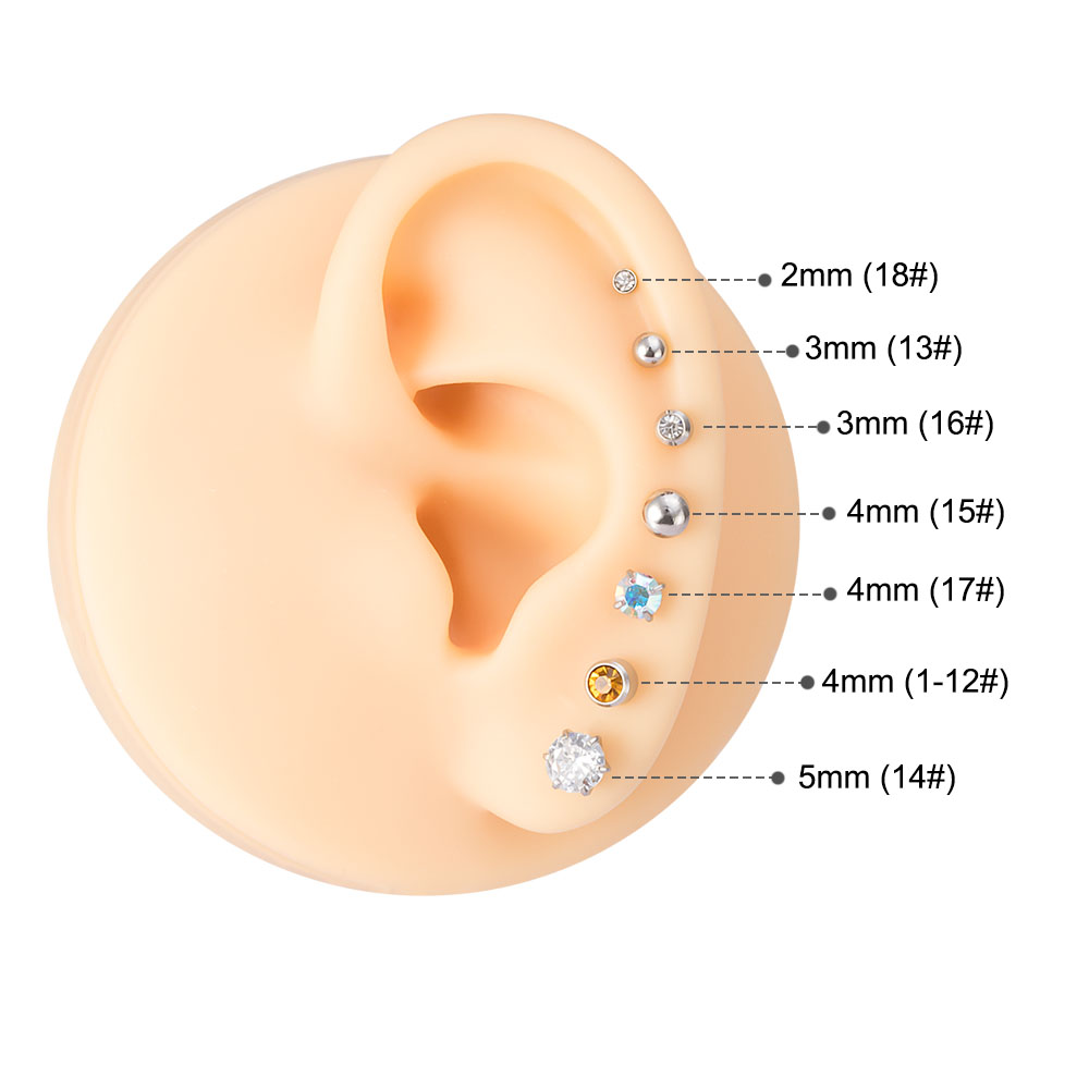 1 Unit Disposable Sterile Ear  - Body Jewelry Factory review and price