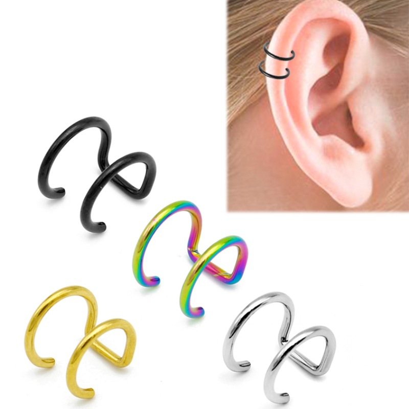 2Pcs 316L Stainless Steel Clip - Body Jewelry And Earrings review and price