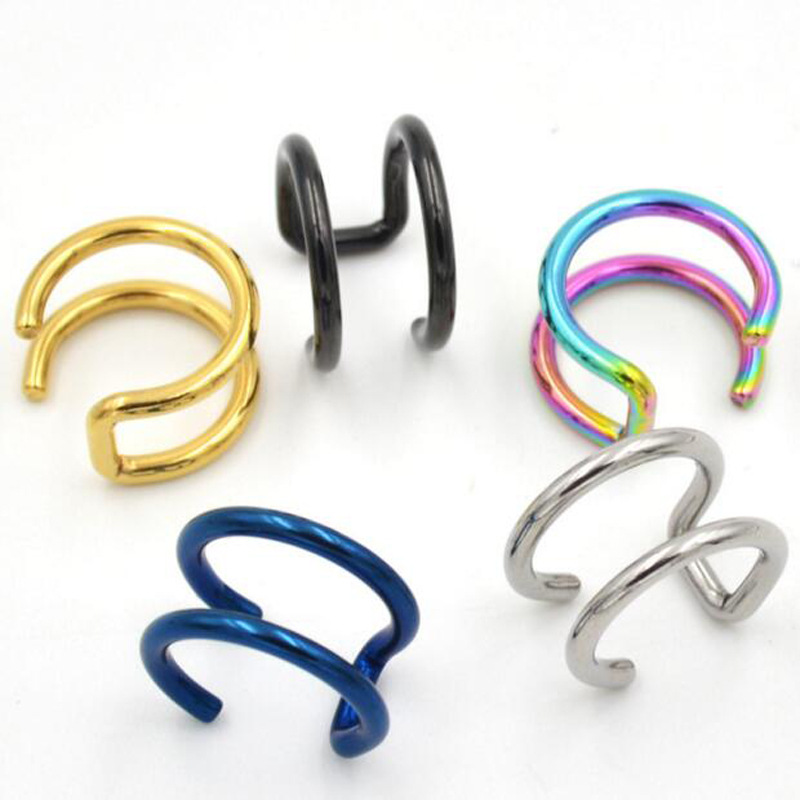 2Pcs 316L Stainless Steel Clip - Body Jewelry And Earrings review and price
