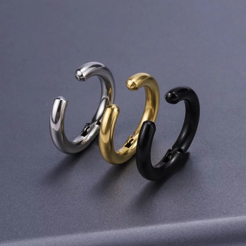2/6Pcs Fake Huggie Hoop Earrin - Body Jewelry And Earrings review and price