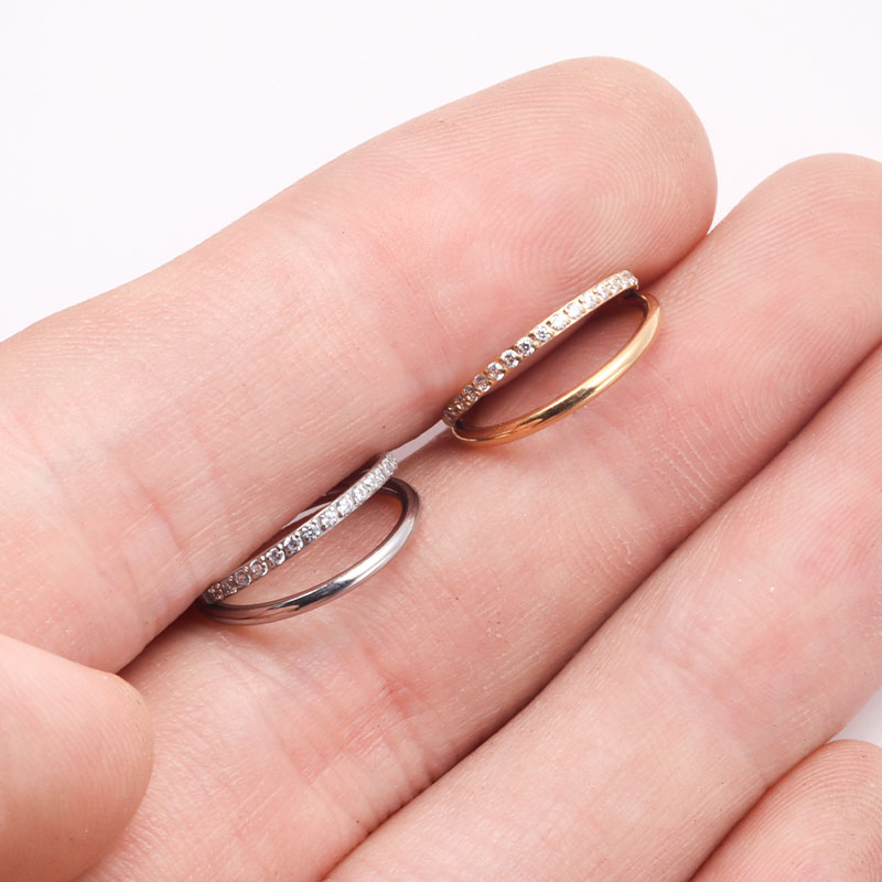 ASTM F136 Titanium 16G Moon No - Zoor Body Jewelry review and price