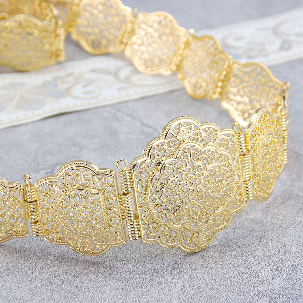 Chic Morocco Caftan Belt For W - Body Jewelry Gold review and price