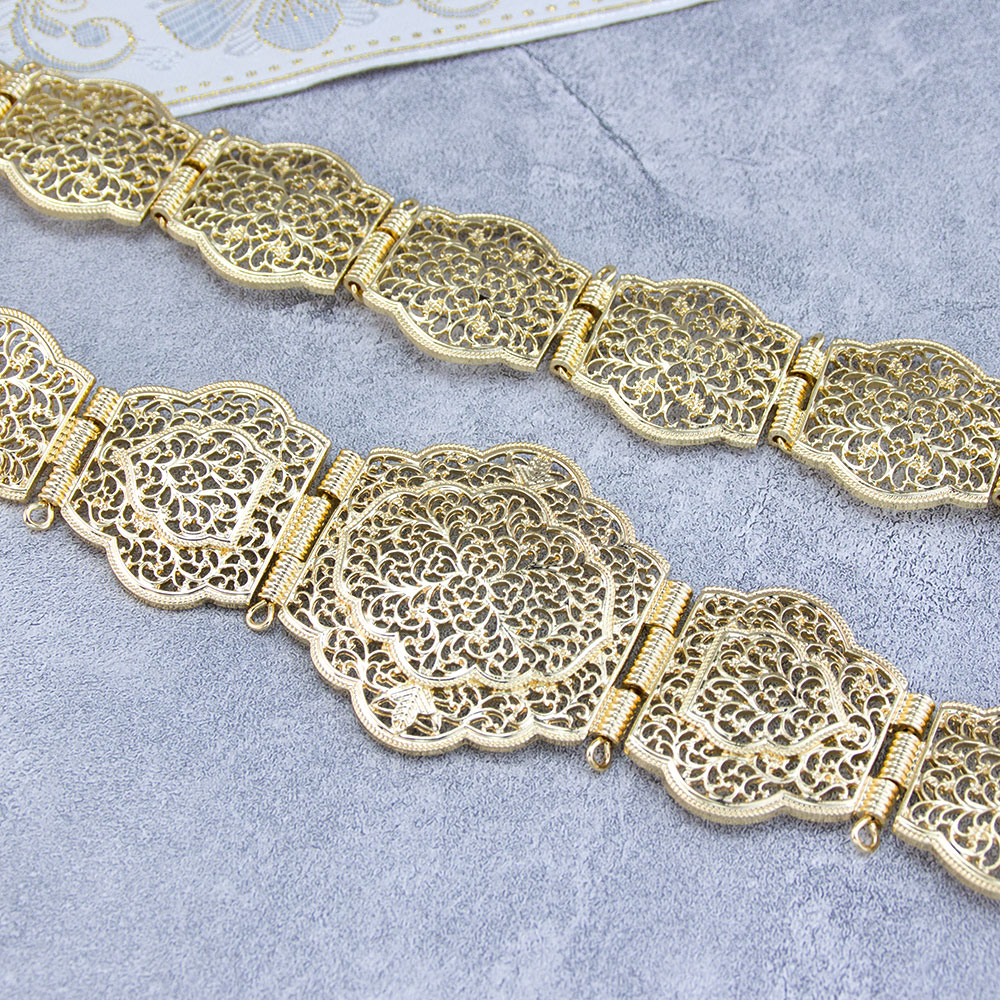 Chic Morocco Caftan Belt For W - Body Jewelry Gold review and price