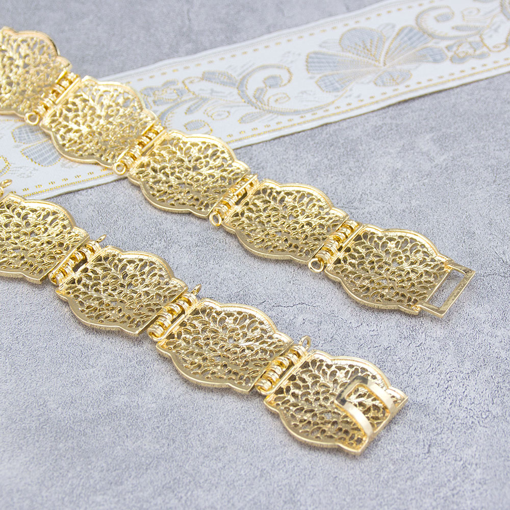 Chic Morocco Caftan Belt For W - Body Jewelry Gold review and price