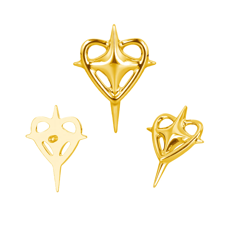 ASTM F136 Titanium EAR PIERC H - Body Jewelry Factory review and price
