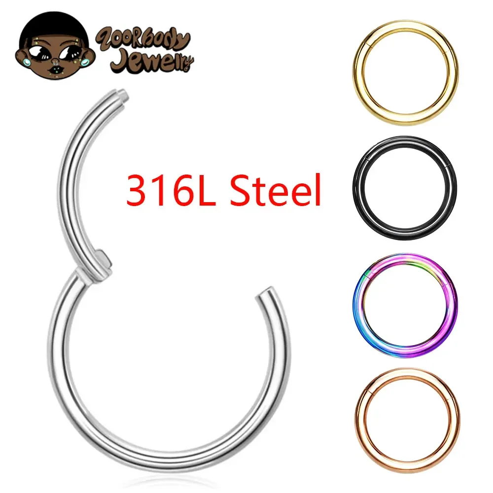 10Pcs 316L Stainless Steel Nos - Body Jewelry Quality review and price