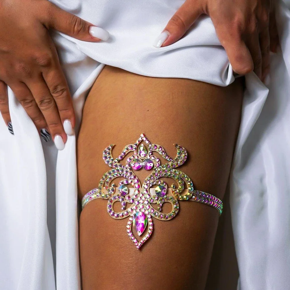 Elegant Boho Hollow Thigh Chai - Body Jewelry Leg Chain review and price