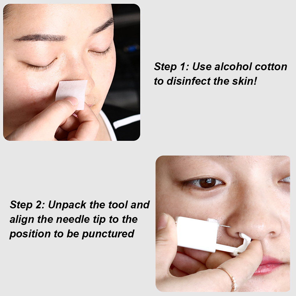 Piercing Tool Nose Ear Manual  - Body Jewelry Piercing review and price